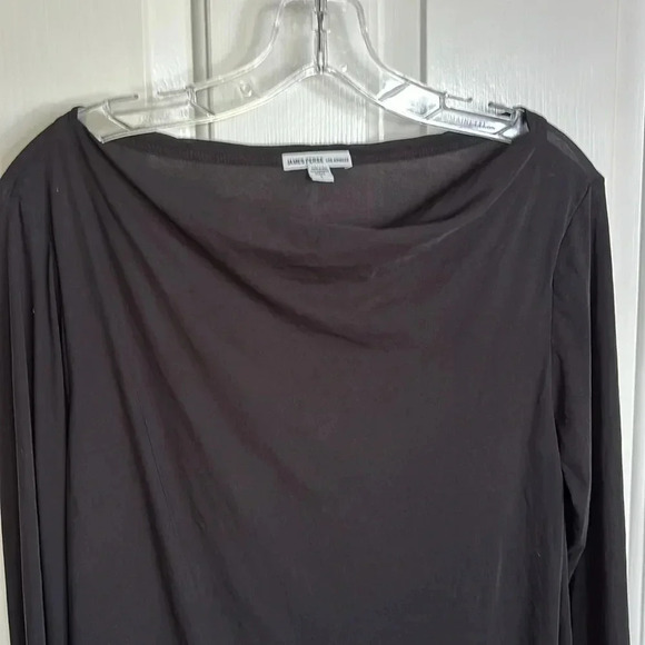 NWOT JAMES PERSE womens Cove Tee in black  size 1 (small) - Picture 2 of 8